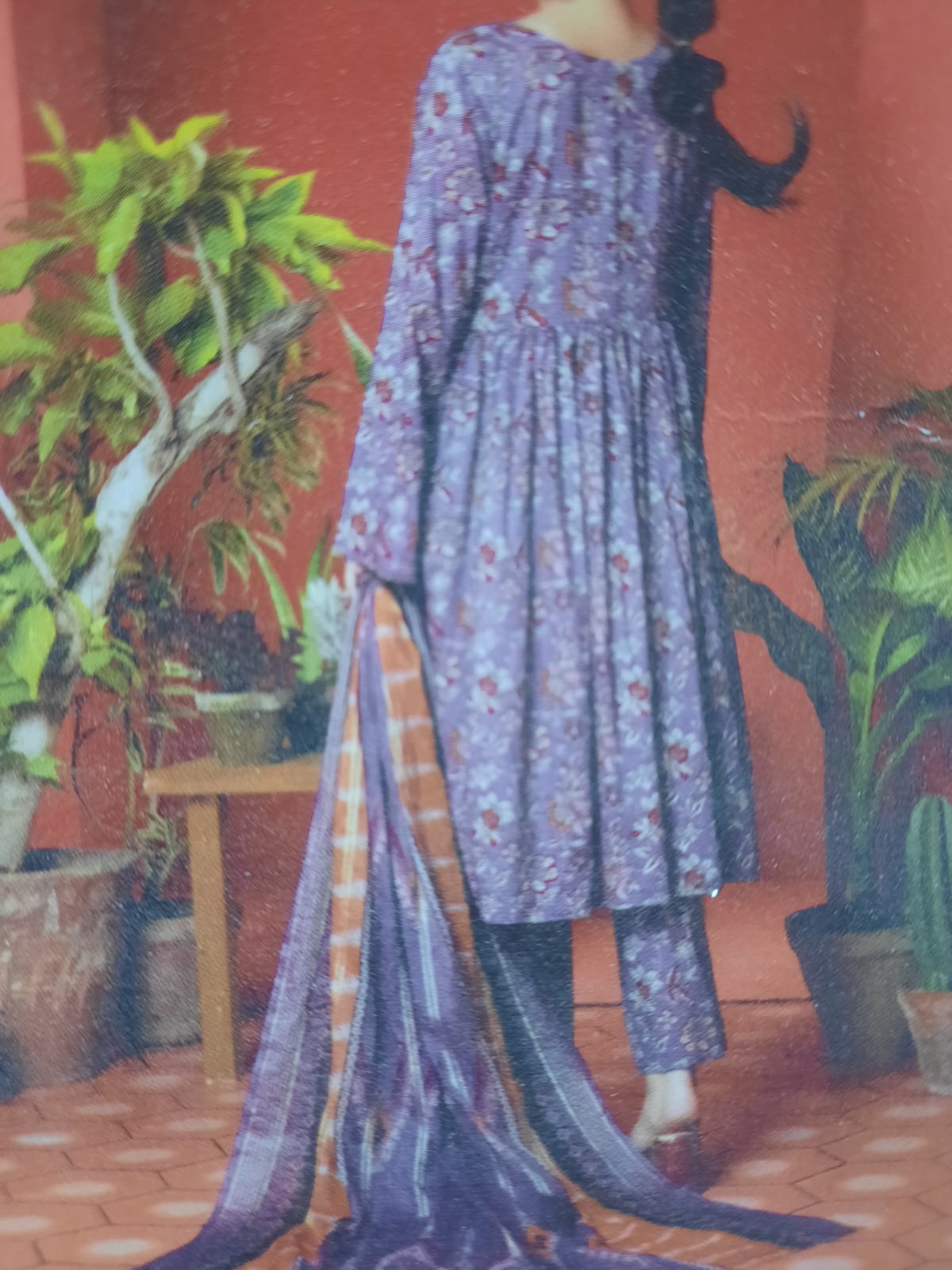 ABRISH Brand Digital Printed Lawn - Image 2