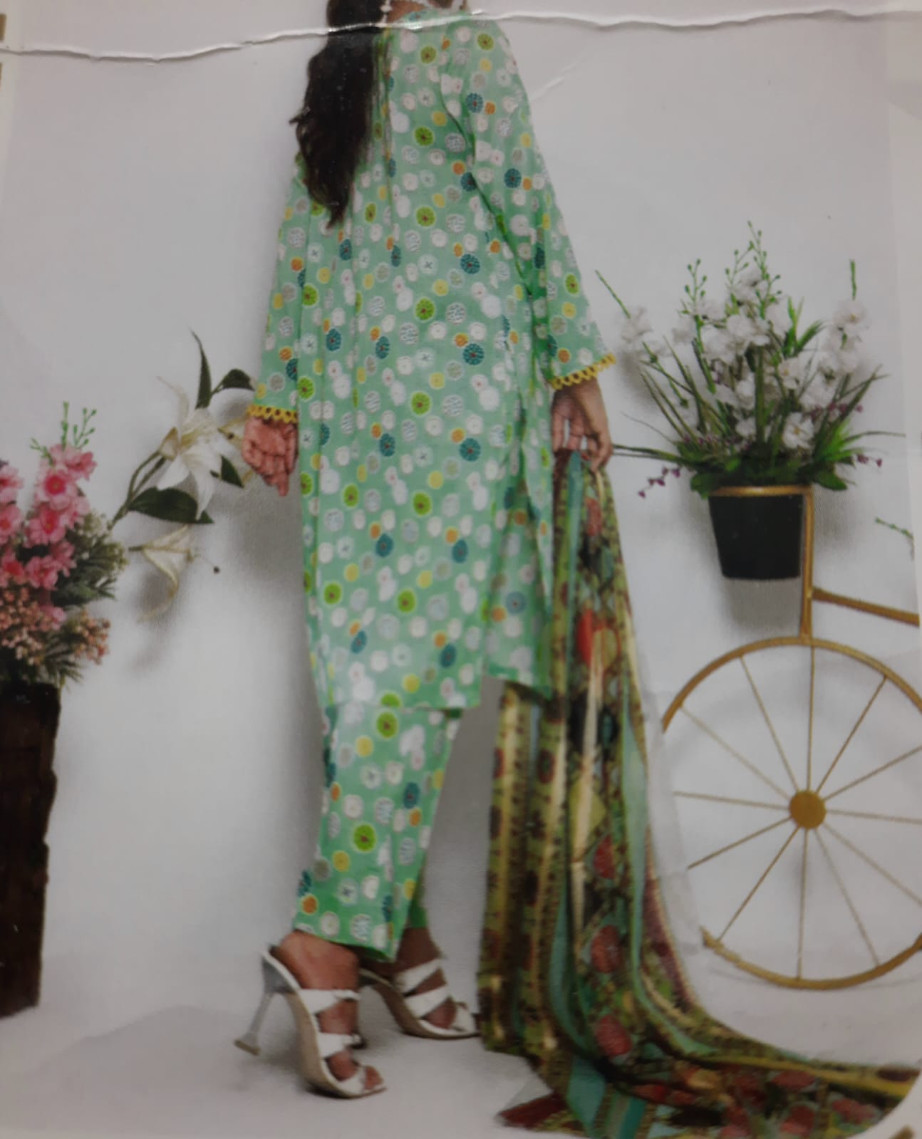 ABRISH Brand Digital Printed Lawn - Image 2
