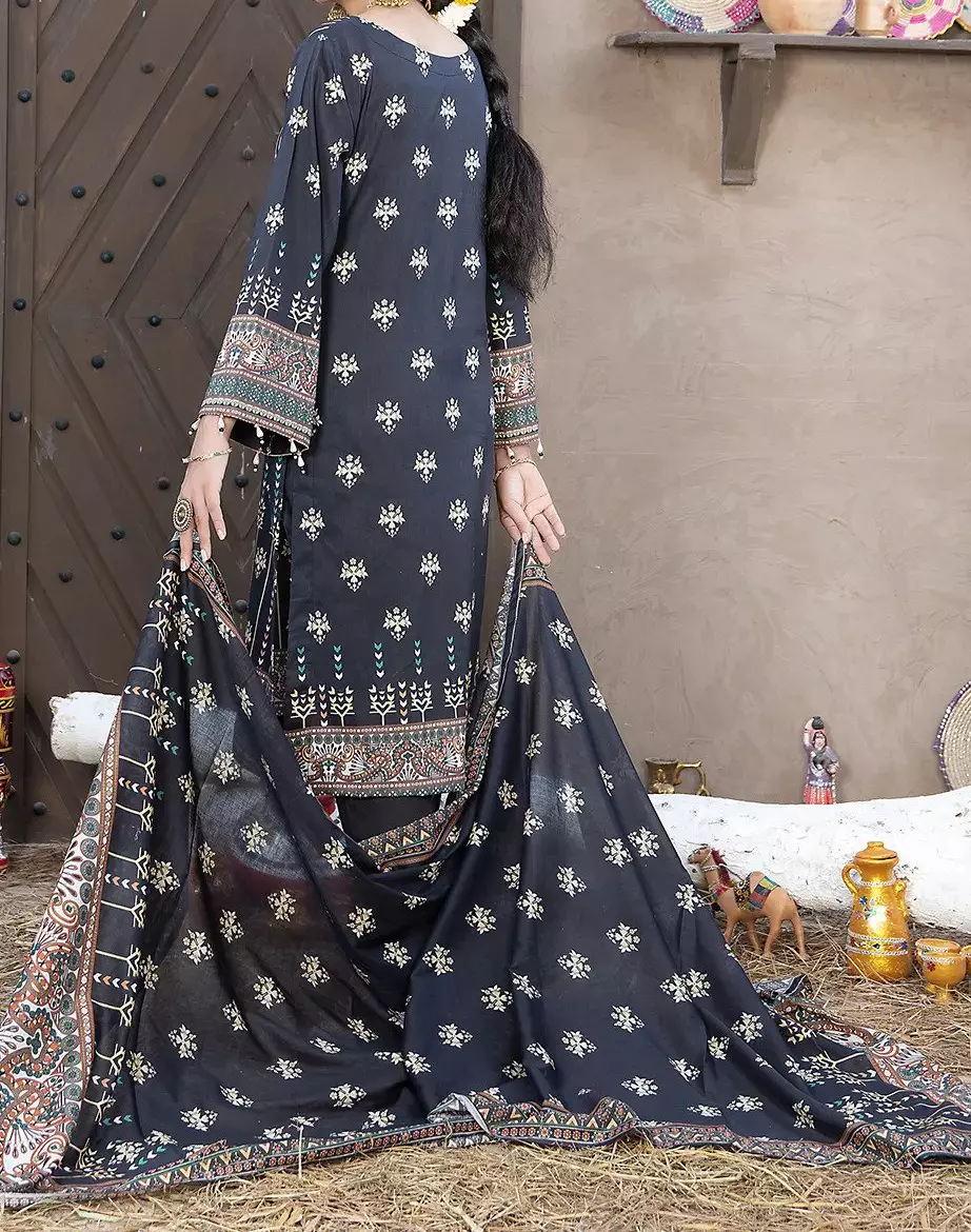 Pretty Robe Glamour III Digital Printed Lawn - Image 2
