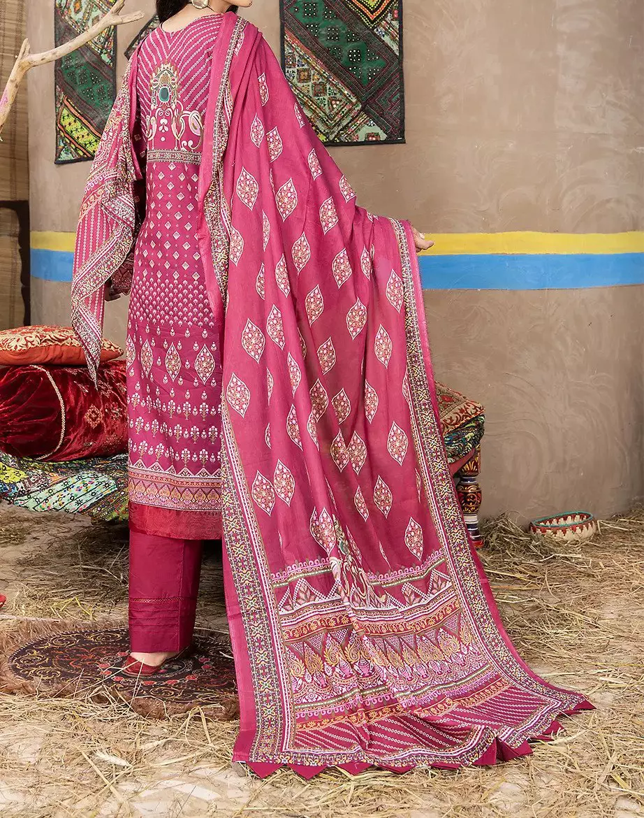 Pretty Robe Glamour III Digital Printed Lawn - Image 2