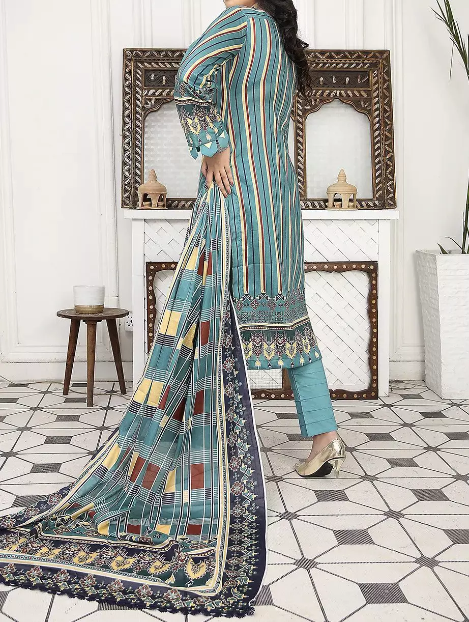 Pretty Robe Nature’s Symphony Arwa Digital Printed Lawn - Image 2