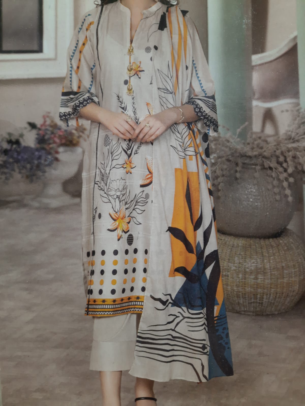 Rang Rasiya Unstitched Digital Printed Lawn