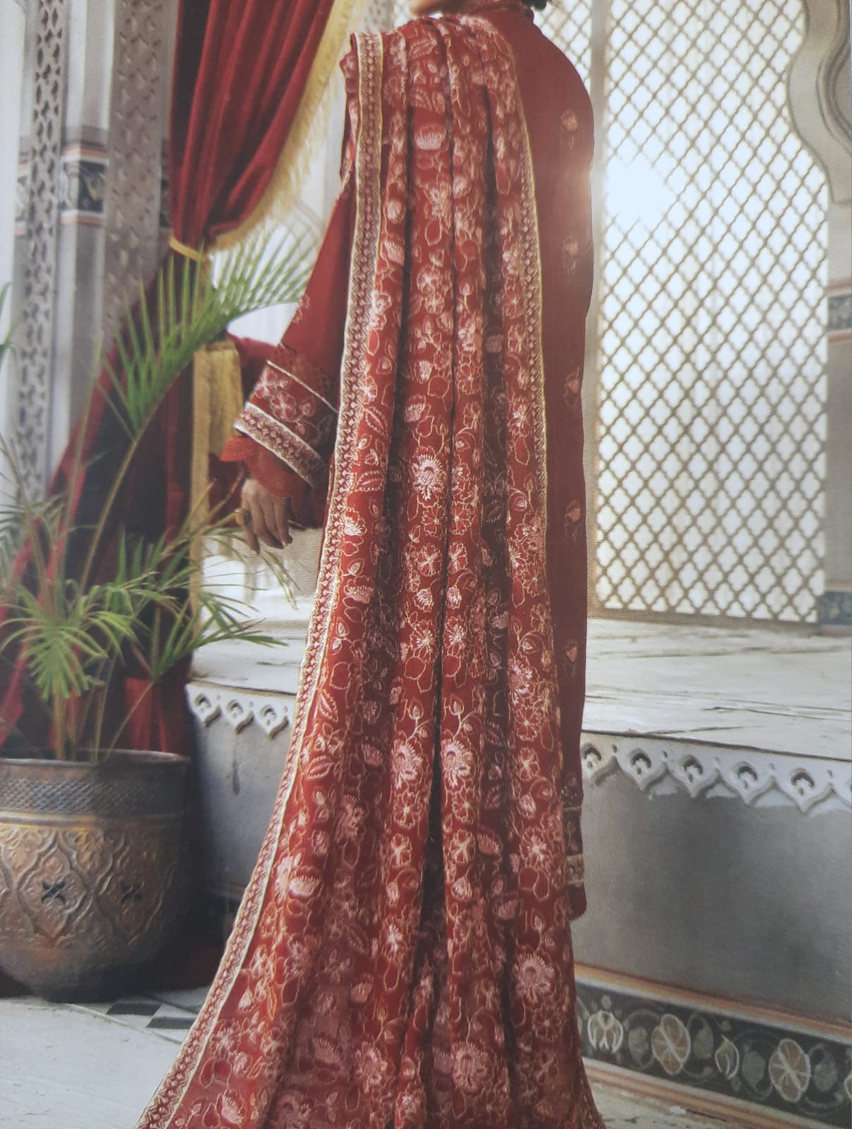 ABRISH Embroidered Karandi - Image 3