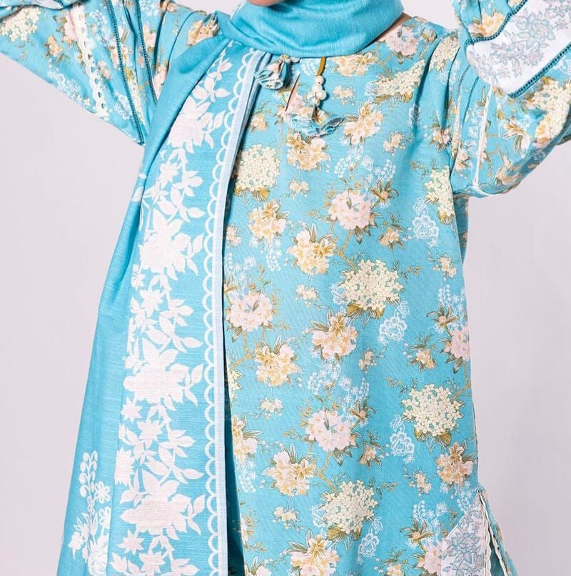 KHAADI khaddar 3 piece suit - Image 3