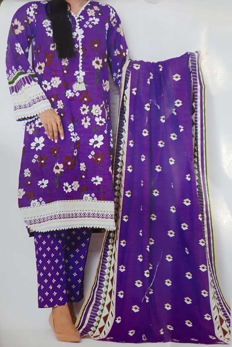 MIZAJ Brand Digital Printed Khaddar