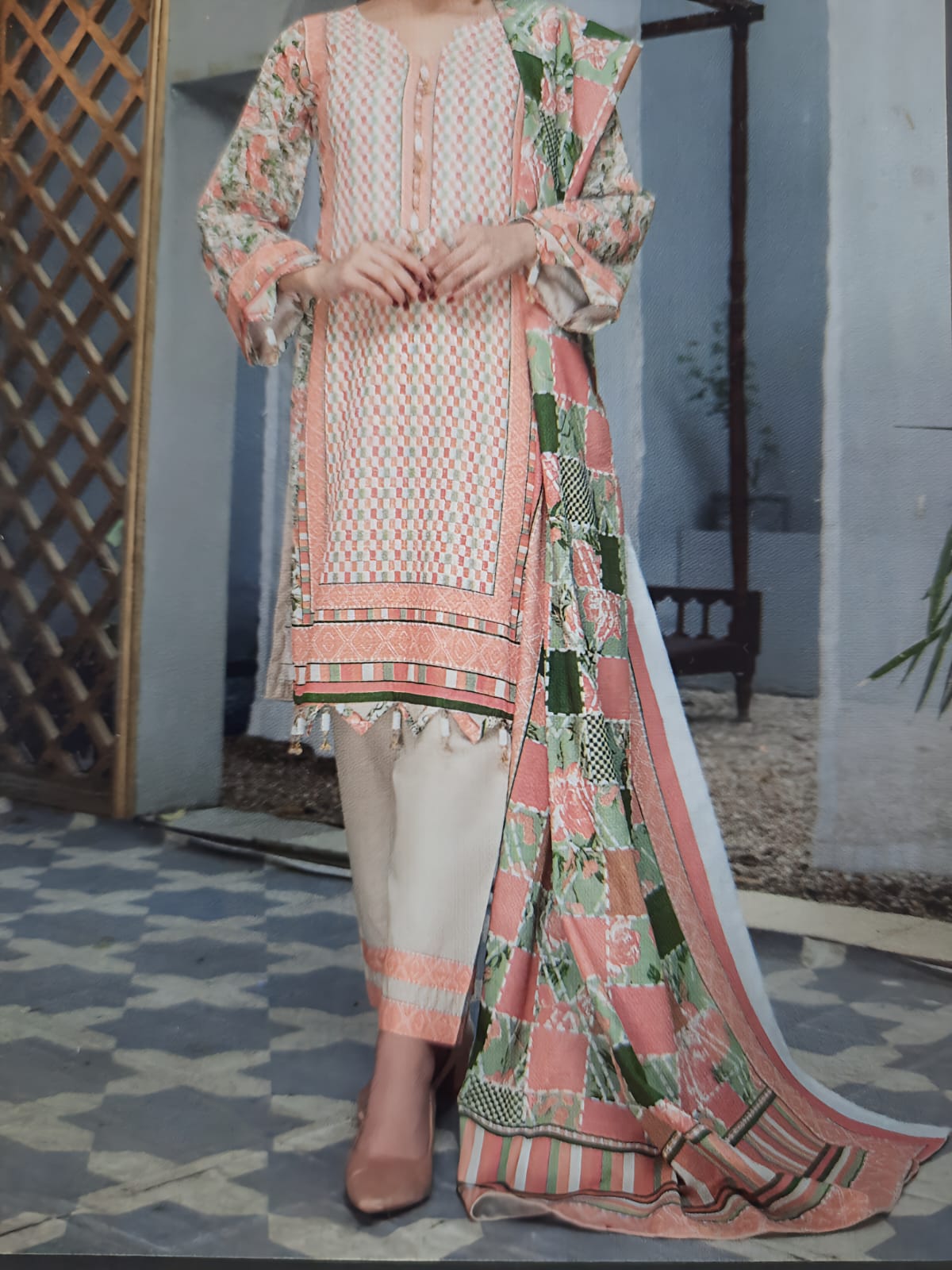 Abrish Brand Digital Printed Khaddar