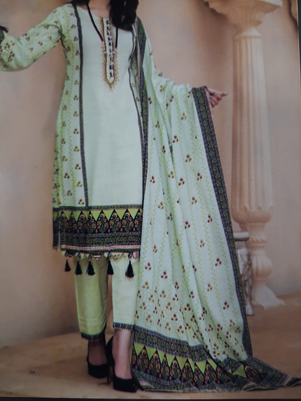 Abrish Brand Digital Printed Khaddar