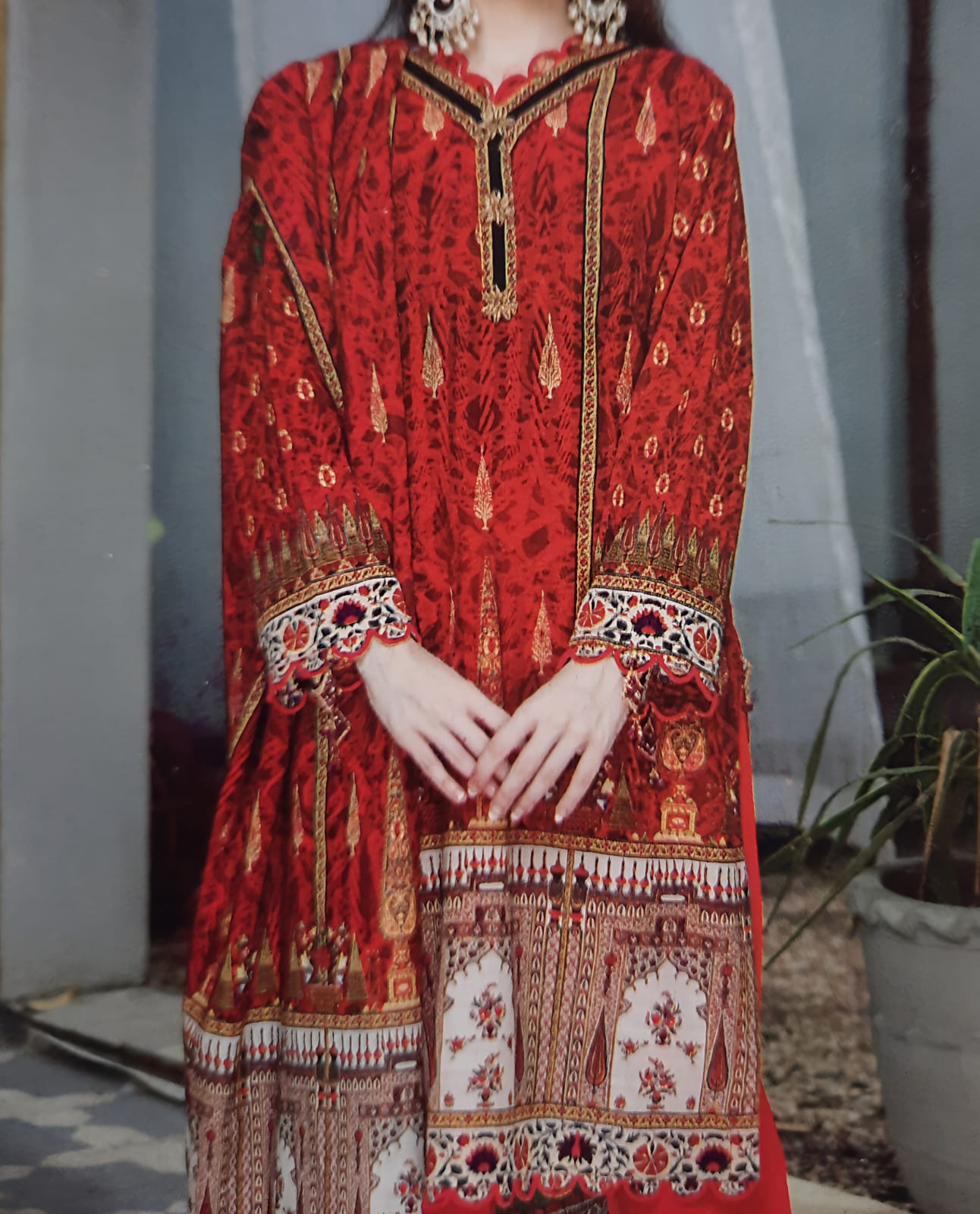 Abrish Brand Digital Printed Khaddar
