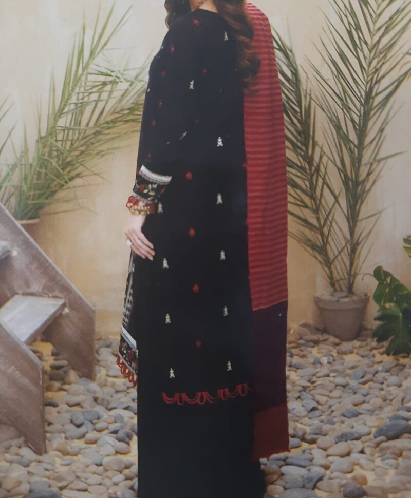 Aizal Embroidered Khaddar - Image 2