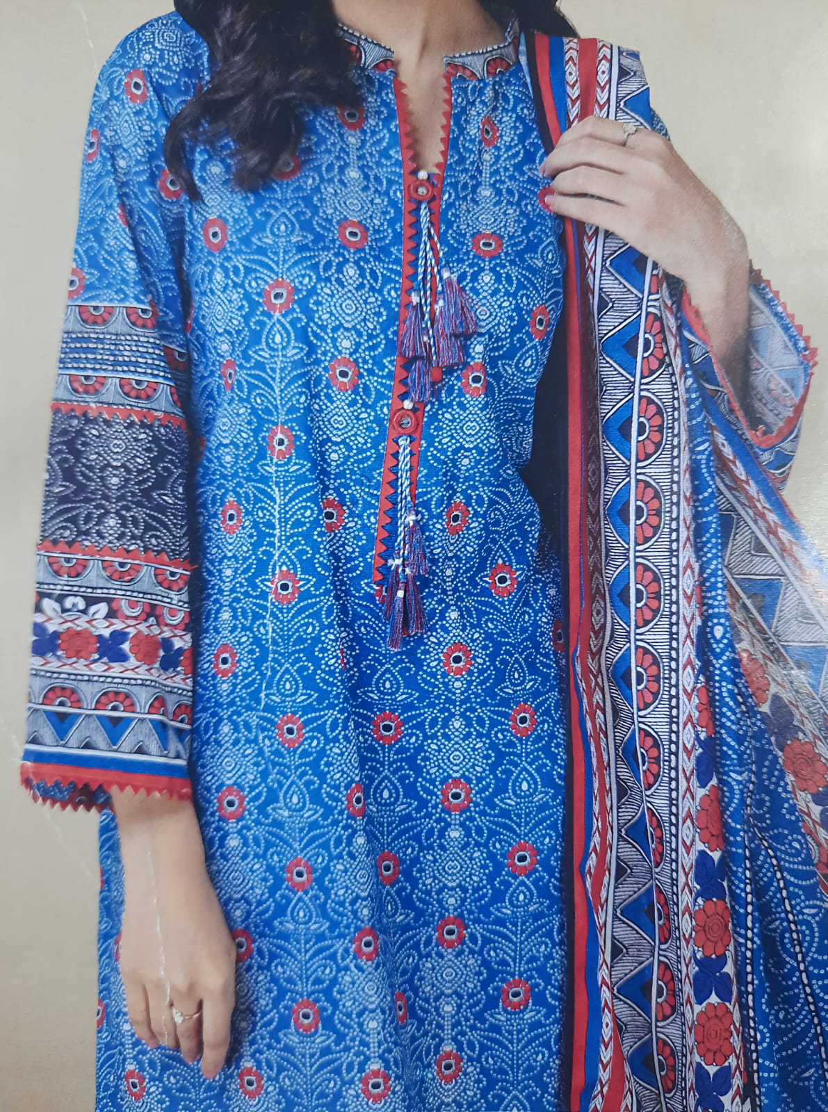 Bonanza Satrangi Digital Printed Khaddar - Image 2
