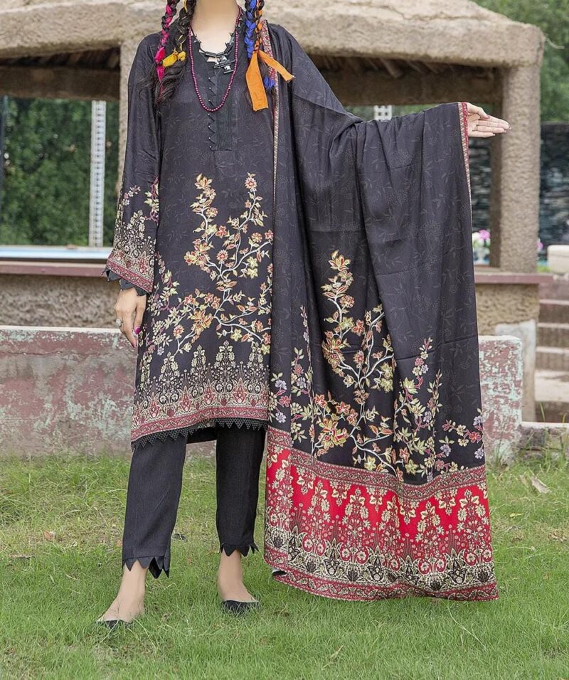 Pretty Robe Naqsh Digital Printed Katrai