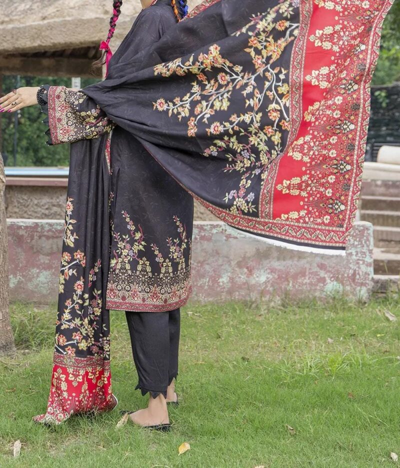 Pretty Robe Naqsh Digital Printed Katrai - Image 2