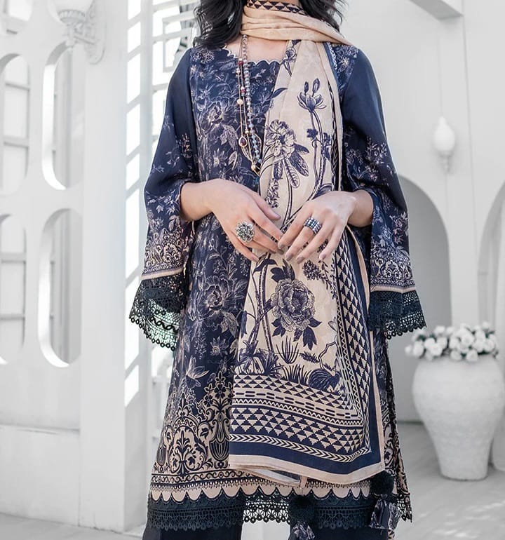 Paltar Digital Printed Viscose Khaddar - Image 2