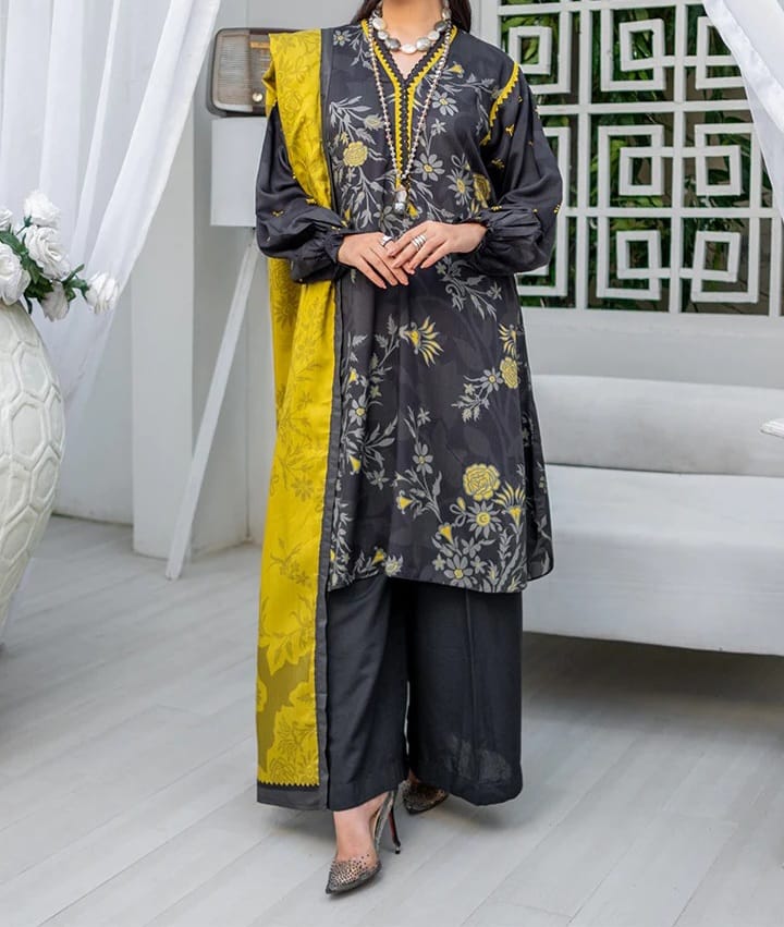 Paltar Digital Printed Viscose Khaddar