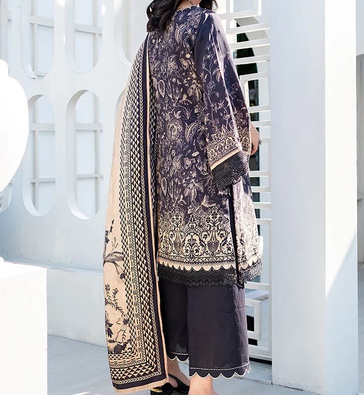 Paltar Digital Printed Viscose Khaddar - Image 3