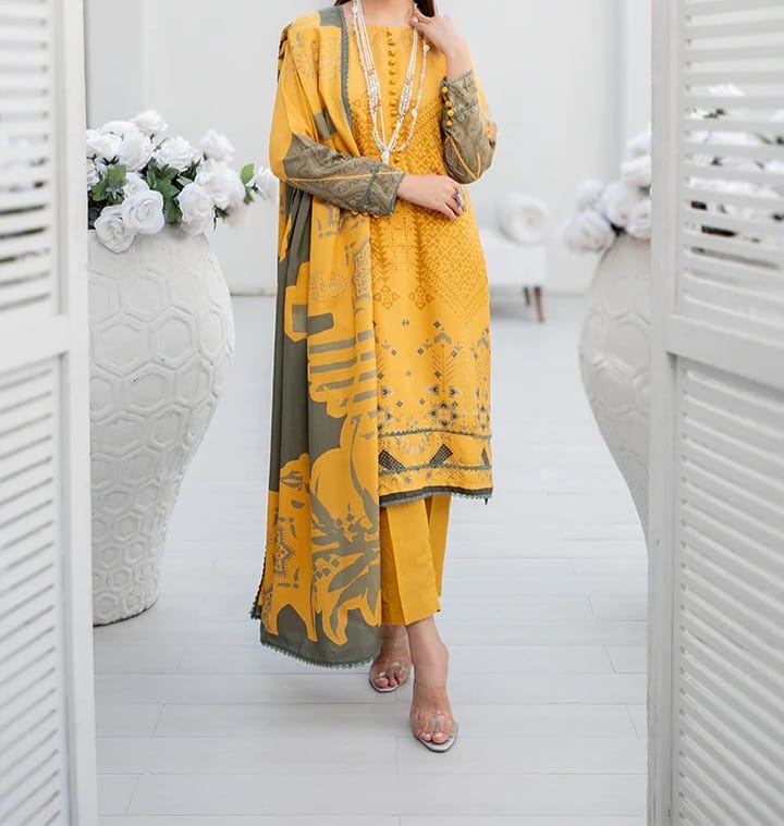 Paltar Digital Printed Viscose Khaddar