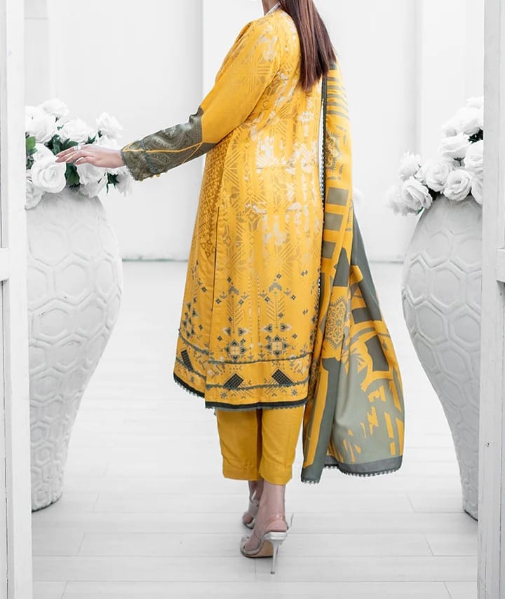 Paltar Digital Printed Viscose Khaddar - Image 3