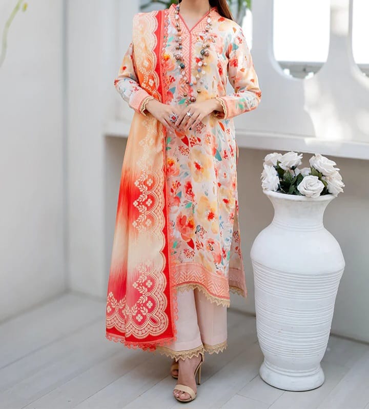 Paltar Digital Printed Viscose Khaddar