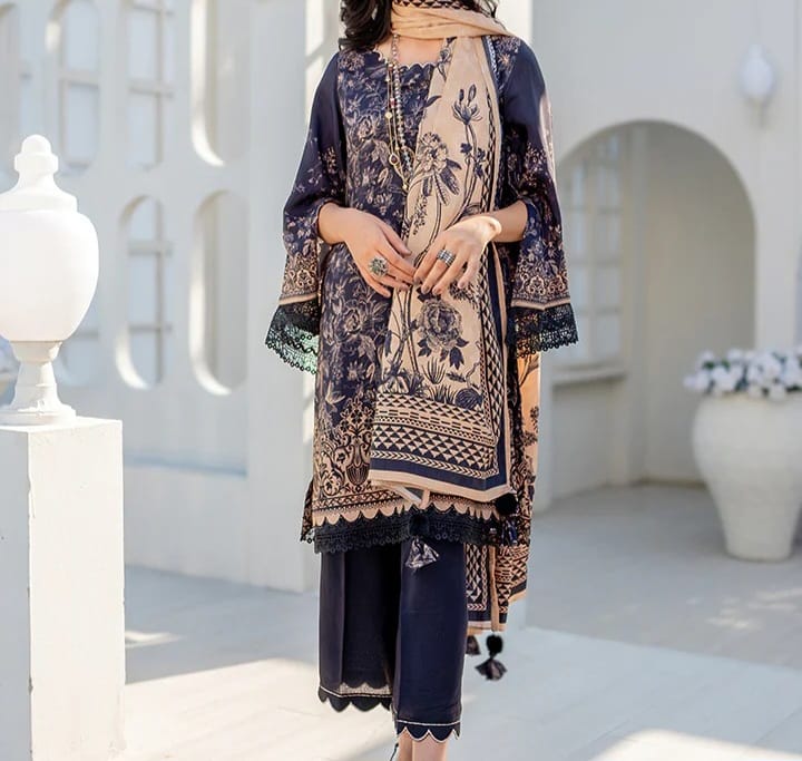 Paltar Digital Printed Viscose Khaddar