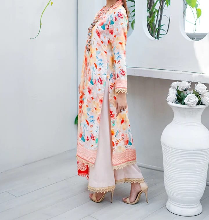 Paltar Digital Printed Viscose Khaddar - Image 2