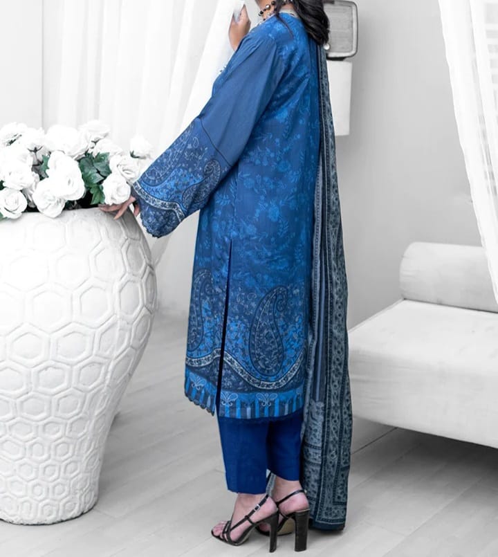 Paltar Digital Printed Viscose Khaddar - Image 3