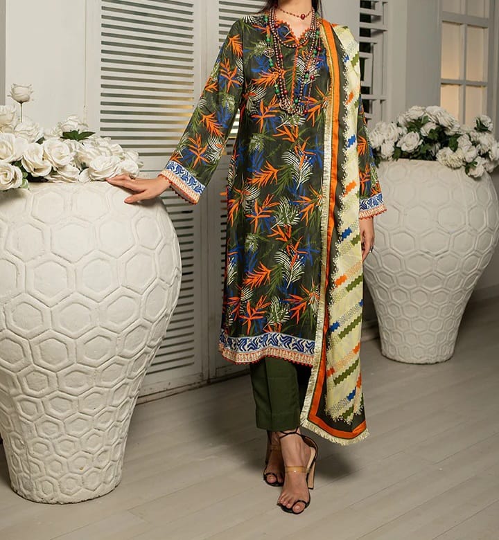 Paltar Digital Printed Viscose Khaddar