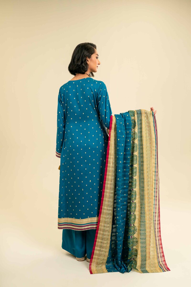 Nishat unstitched summer lawn suit for women – 3 piece 2025 collection