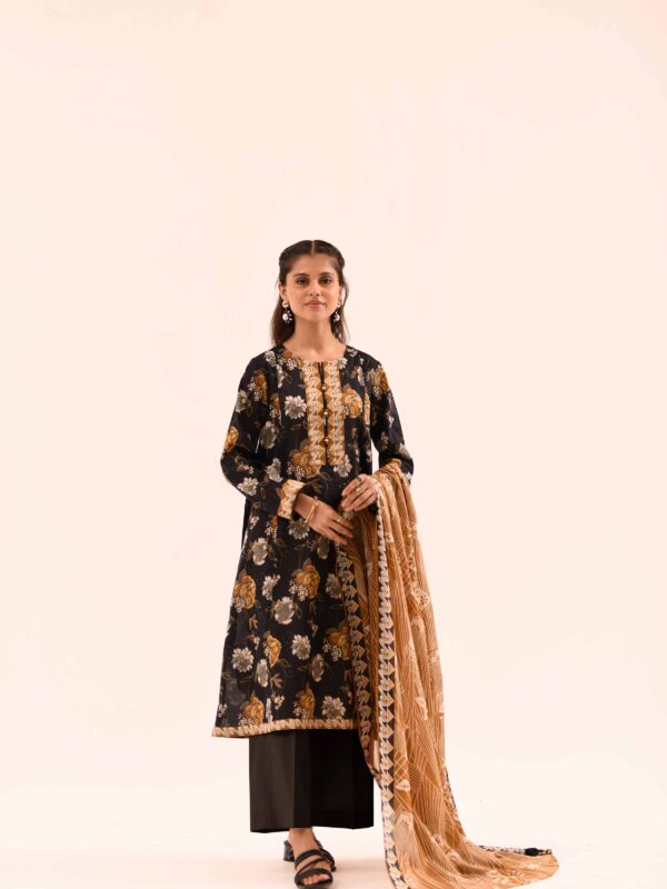 Nishat unstitched summer lawn suit for women – 3 piece 2025 collection