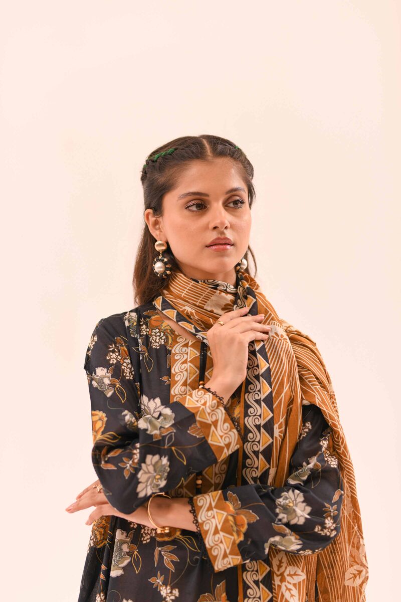 Nishat unstitched summer lawn suit for women – 3 piece 2025 collection