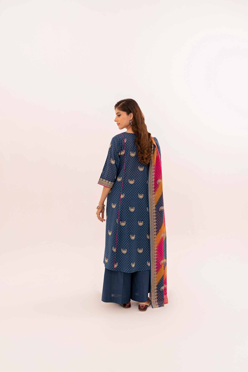 Nishat unstitched summer lawn suit for women – 3 piece 2025 collection