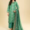 Nishat unstitched summer lawn suit for women – 3 piece 2025 collection